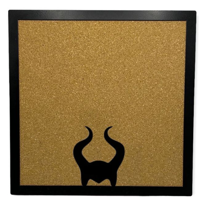 Maleficent cork board