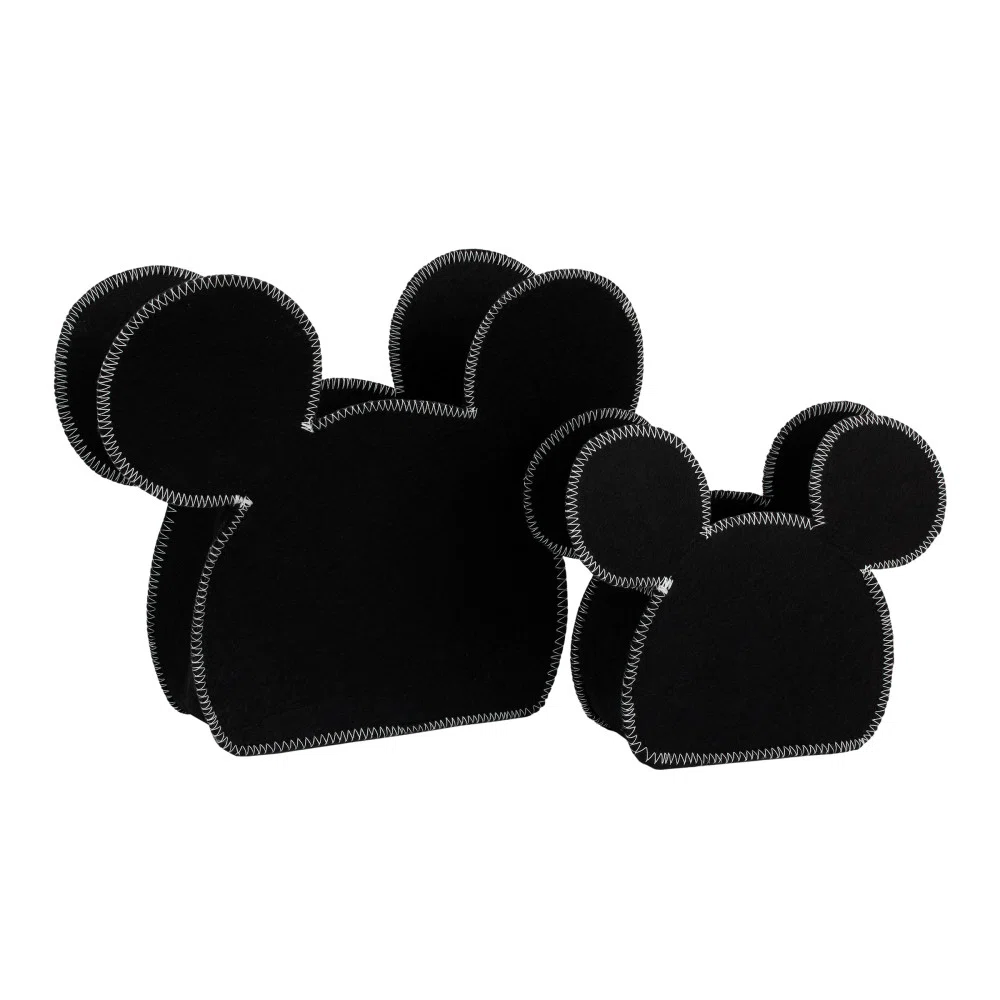 mickey felt storage bins