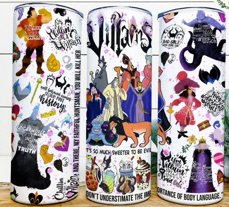 villains water bottle